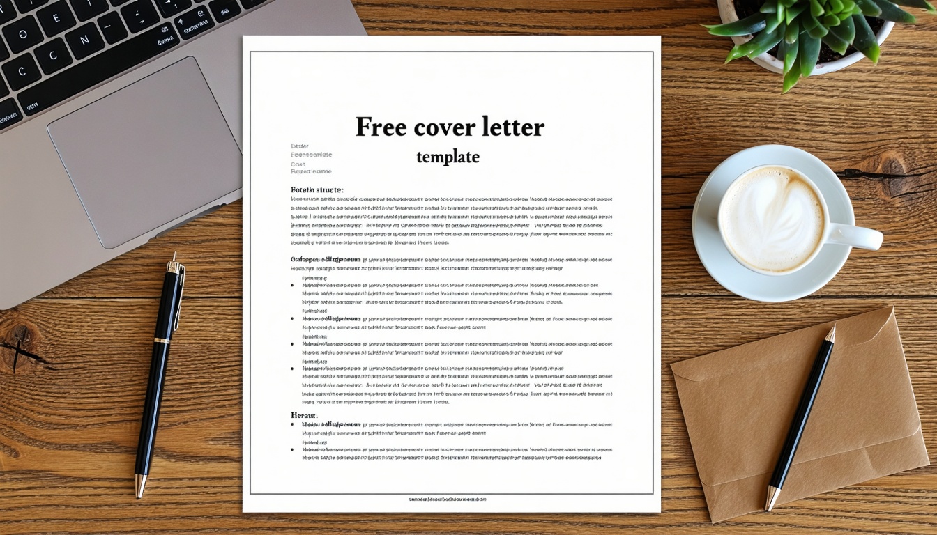 free cover letter template