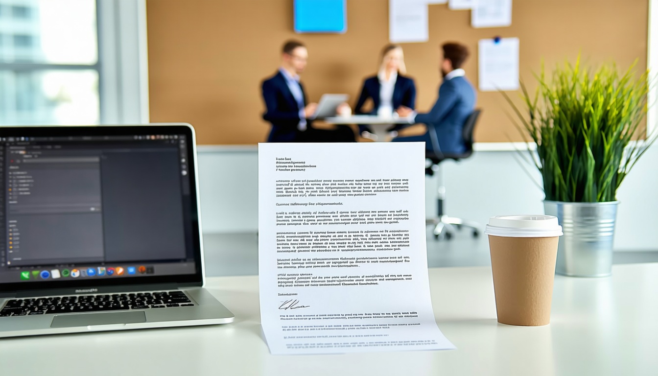 is a cover letter necessary for an internal position?