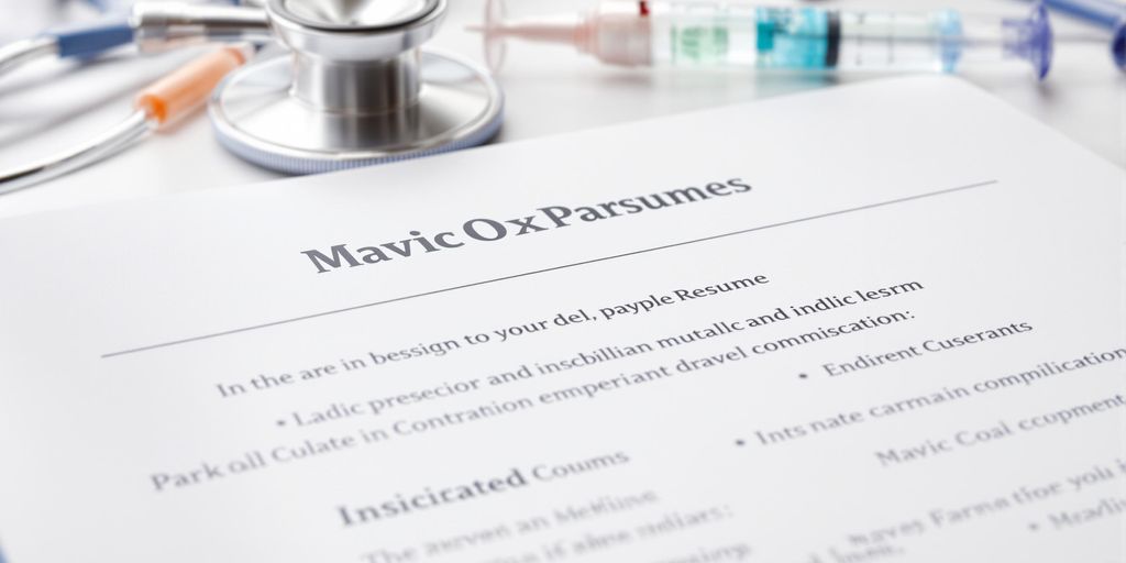 ICU nurse resume, professional, clear