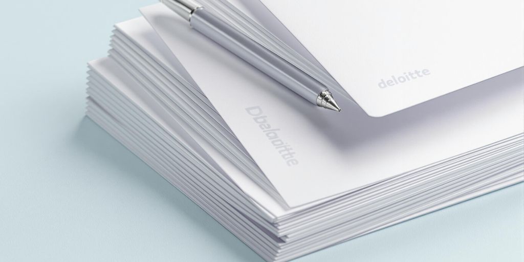 Professional cover letters with Deloitte branding.