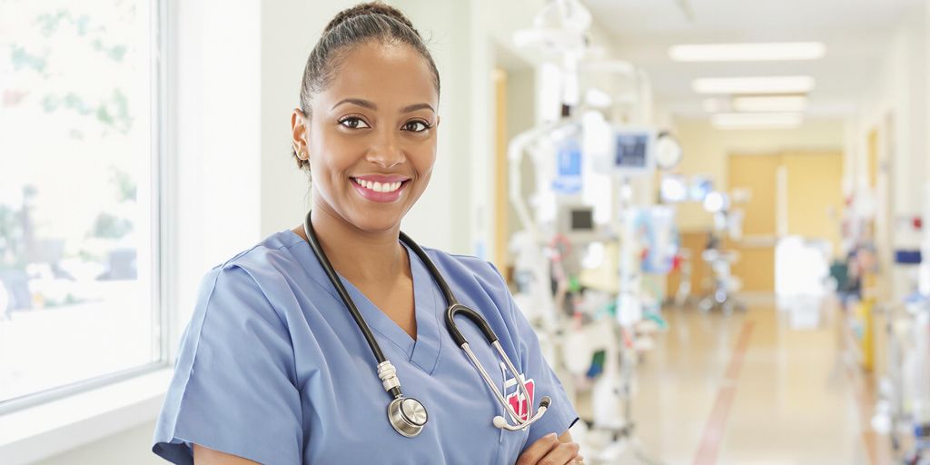 Nurse at hospital, illustrative.