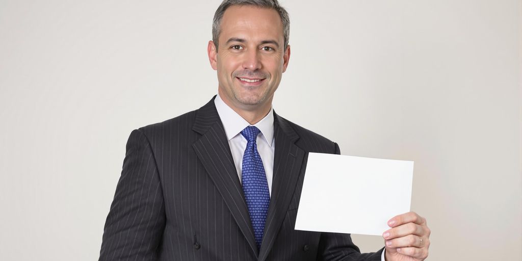 Professional, confident individual declining an offer.