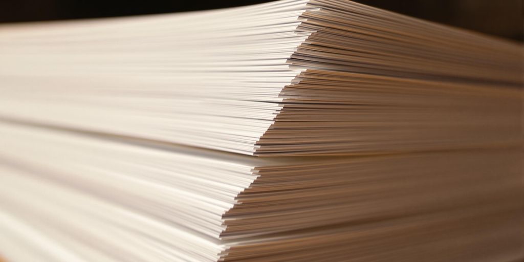 Professional resumes stacked neatly