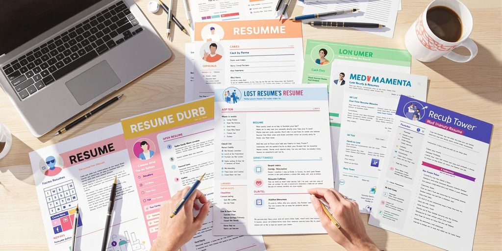Marketing resume examples.