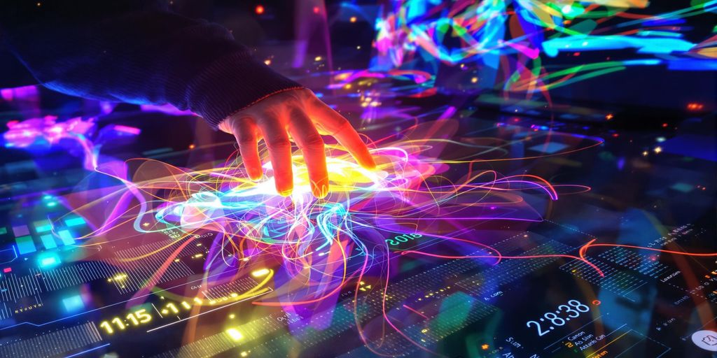 Digital artist creates vibrant, unfiltered AI images.