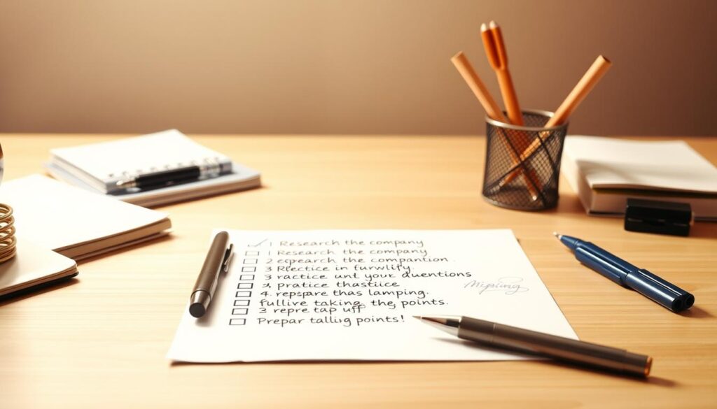 Mastering the Interview: Essential Techniques for Preparation 4 interview strategies preparation checklist